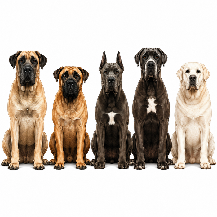 Double extra-large dog breeds