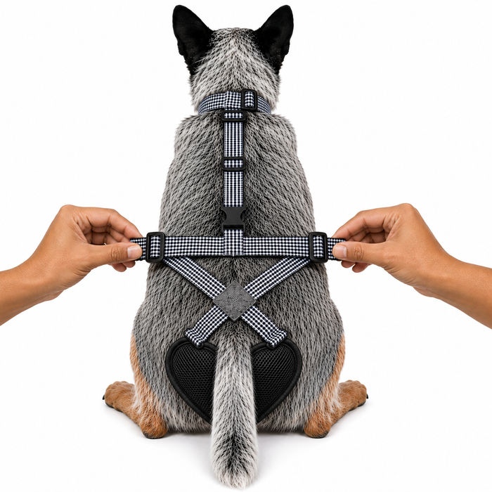 Adjusting the harness